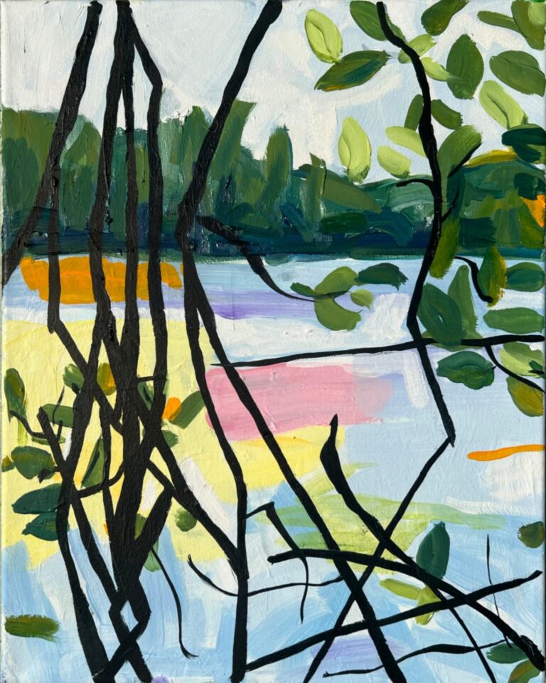 Branches Crossing Dawn